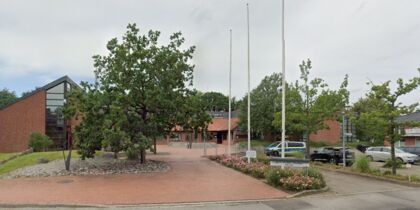 Amt Schlei-Ostsee Das Amtsgebäude, Straßenansicht